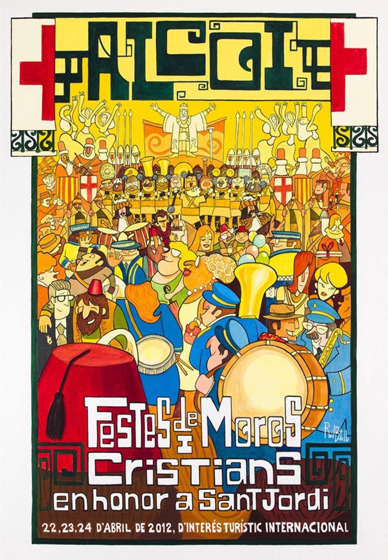 Fiestas de Moros y Cristianos en honor de San Jorge  